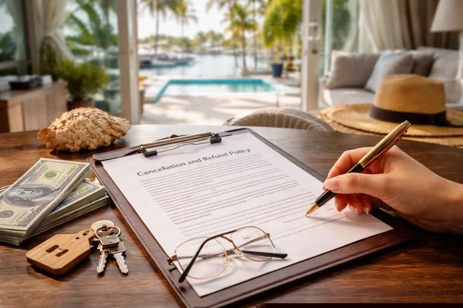 What Is Your Cancellation And Refund Policy For Cape Coral Florida Reservations?