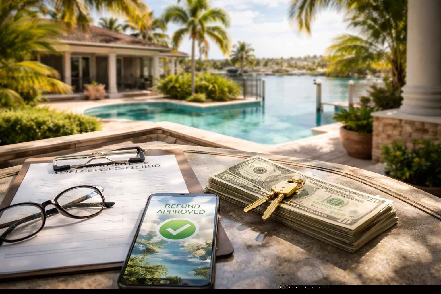 What is your cancellation and refund policy for Cape Coral Florida reservations?