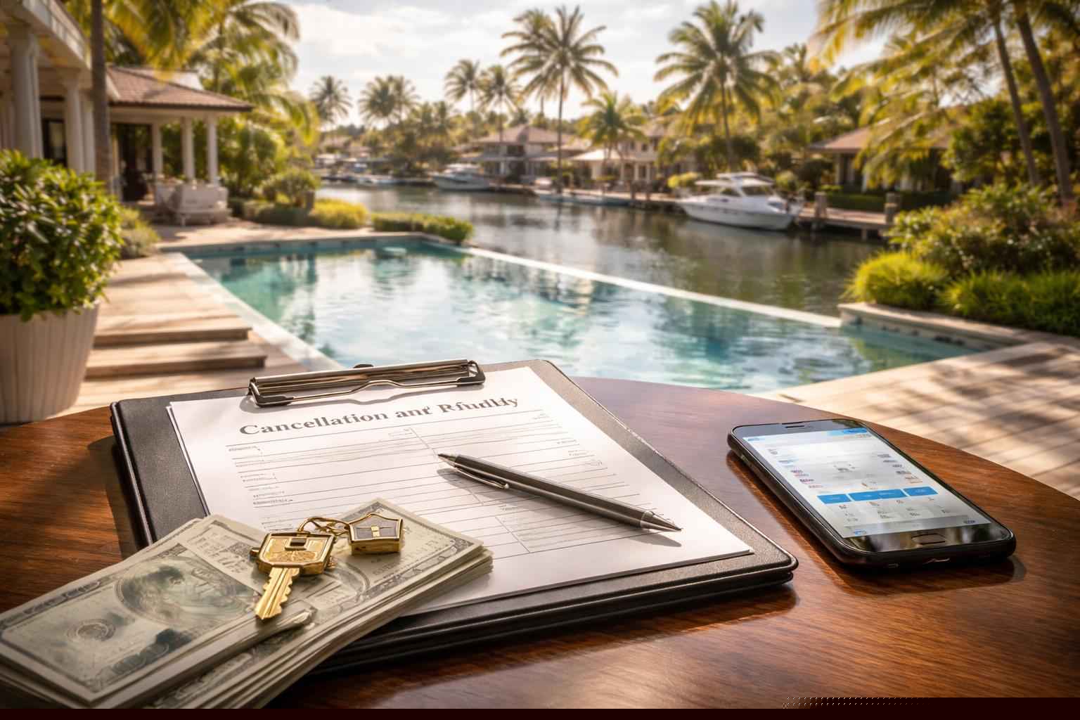 What is your cancellation and refund policy for Cape Coral Florida reservations