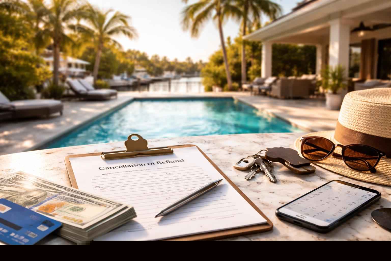 What is your cancellation and refund policy for Cape Coral Florida reservations?