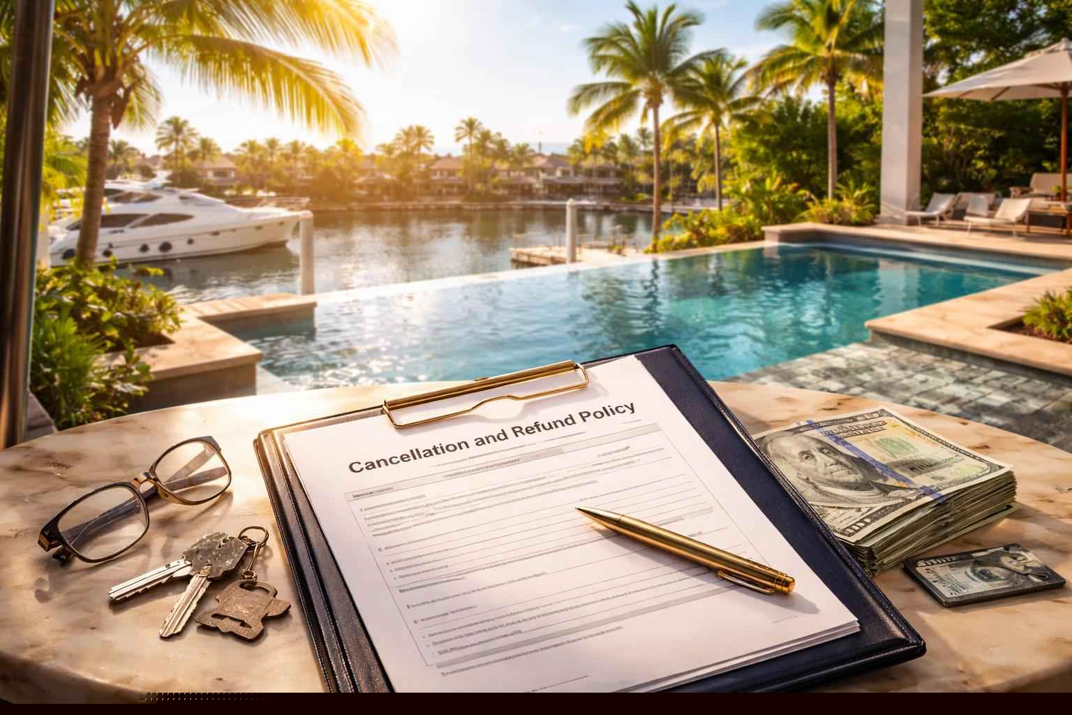 What is your cancellation and refund policy for Cape Coral Florida reservations