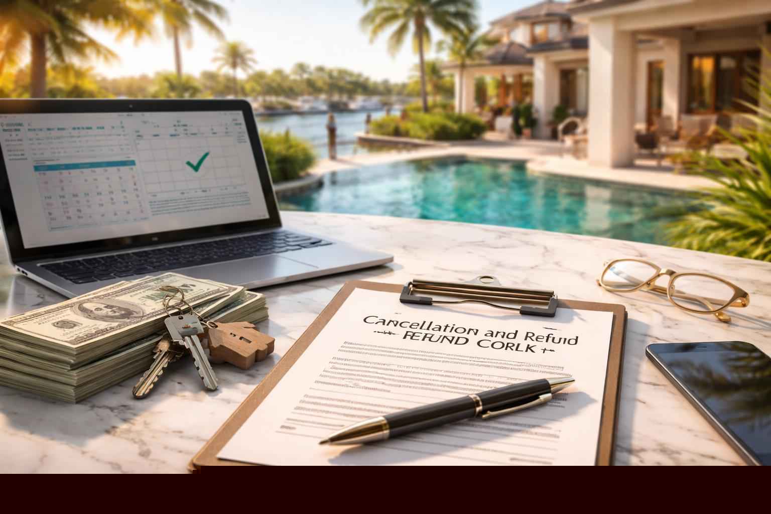 What Is Your Cancellation And Refund Policy For Cape Coral Florida Reservations?