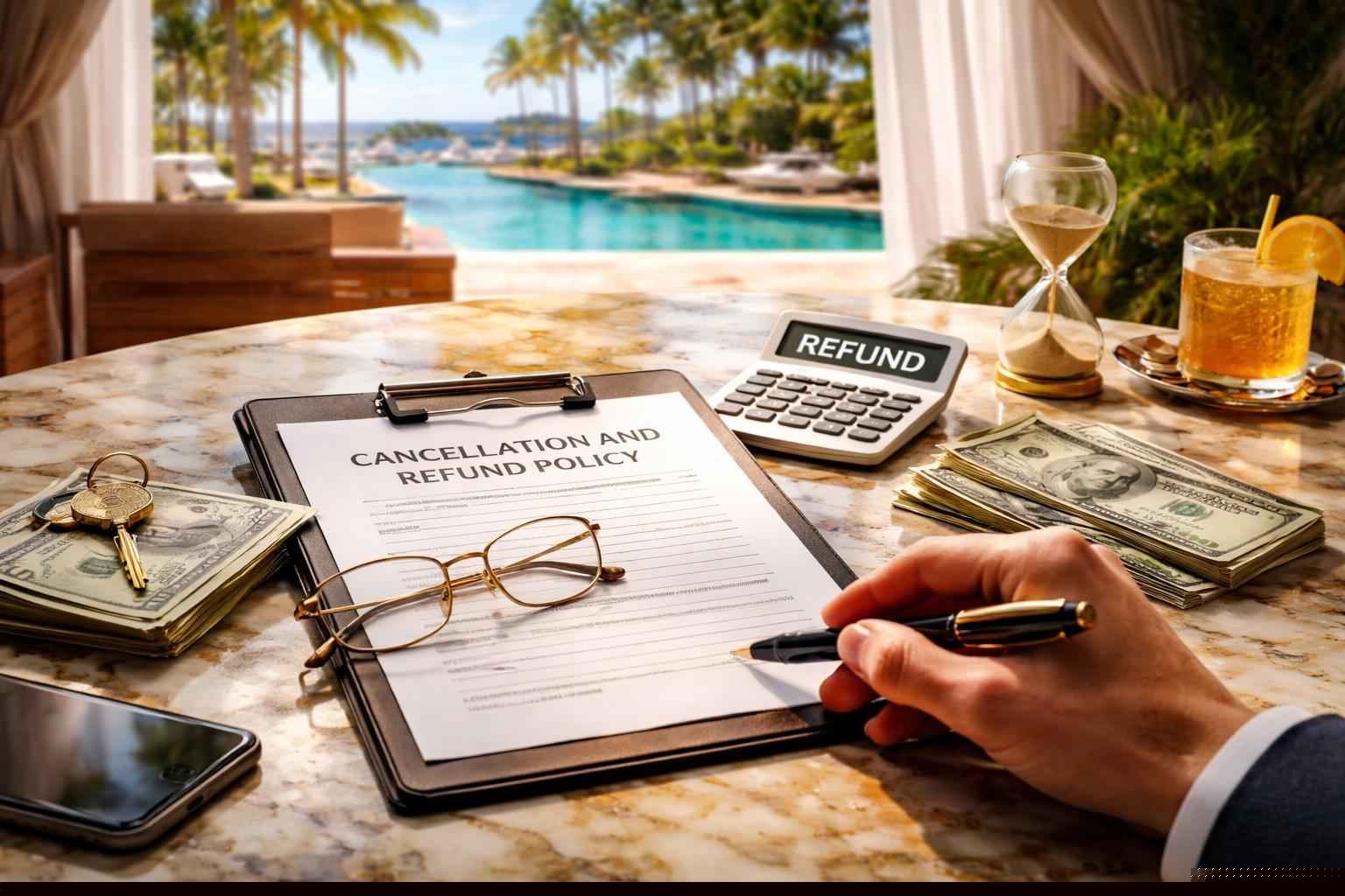 What is your cancellation and refund policy for Fort Lauderdale Florida reservations?