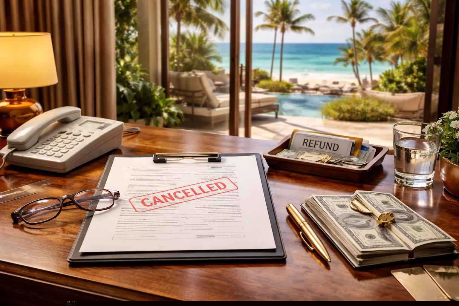 What is your cancellation and refund policy for Hollywood Florida reservations?