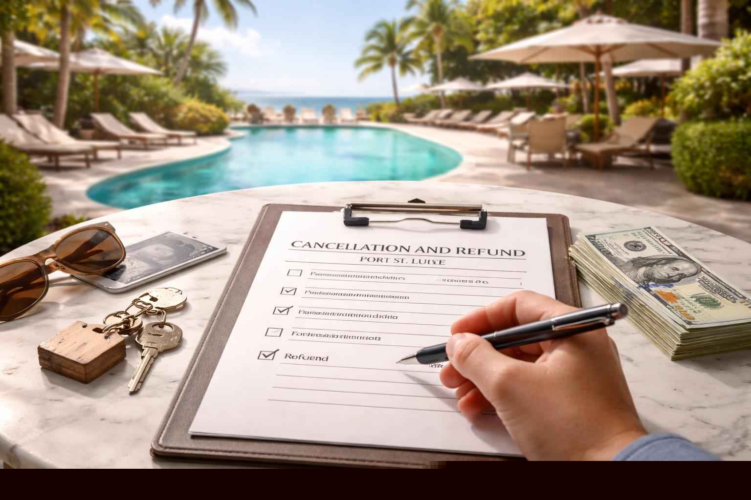 What is your cancellation and refund policy for Port St. Lucie Florida reservations