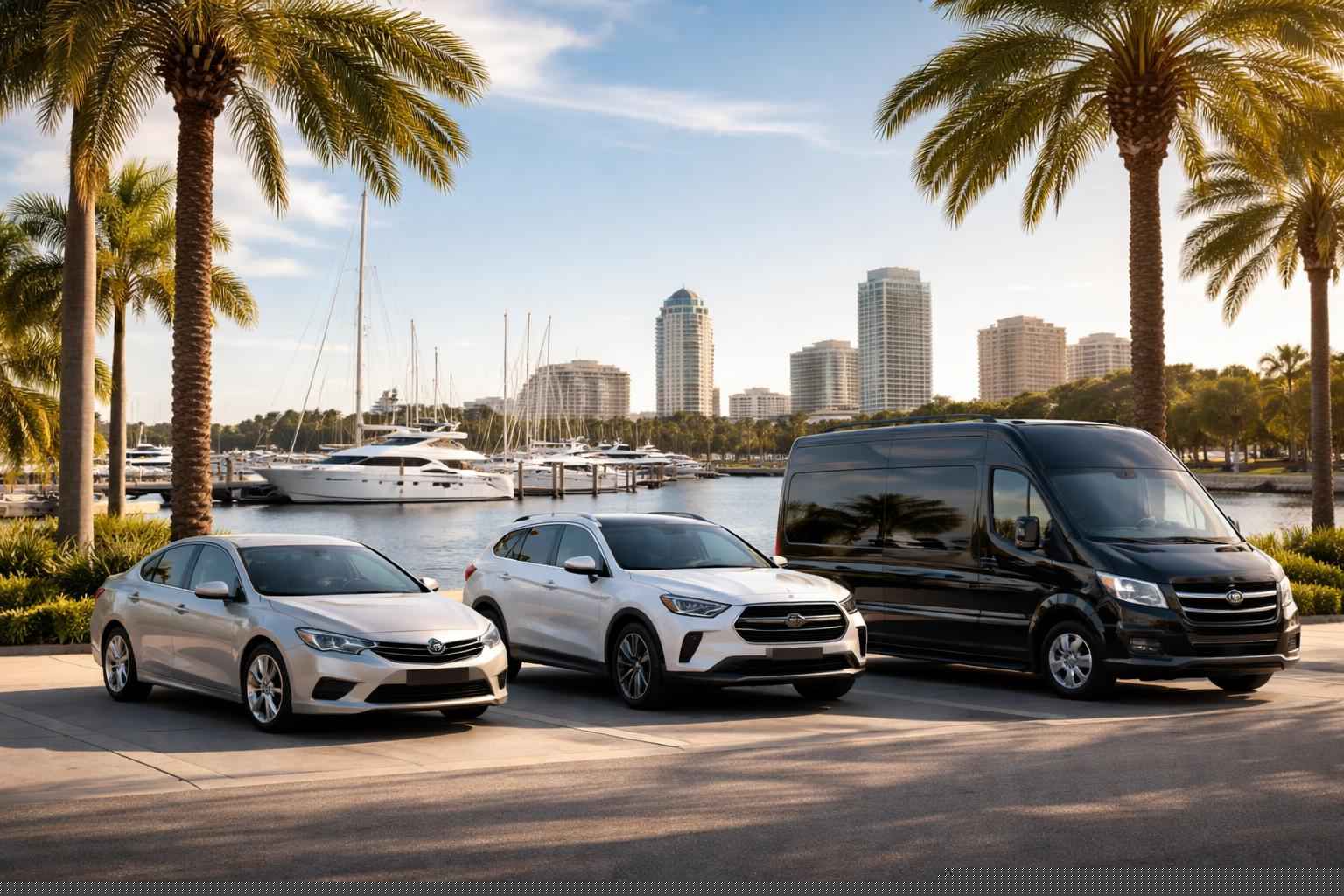 What vehicle sizes do you offer in St. Petersburg Florida?