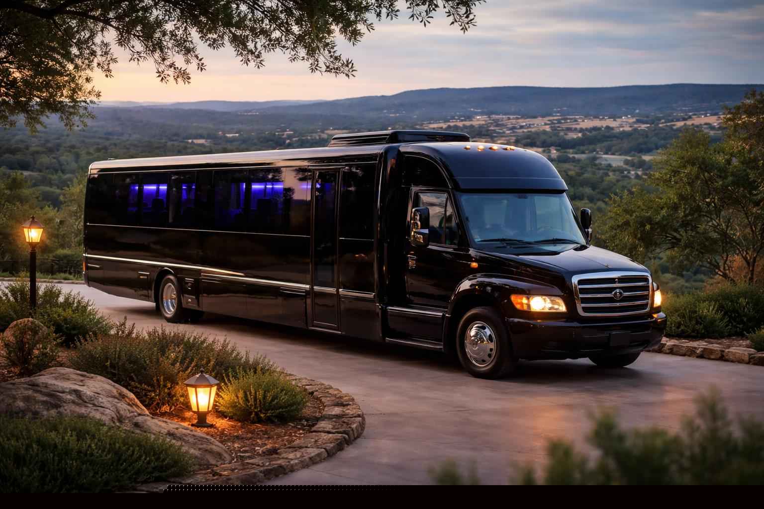Top Black Party Bus Company In Burnet TX