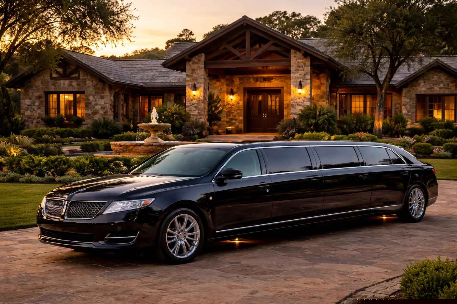 Best Burnet TX Black Limo Company