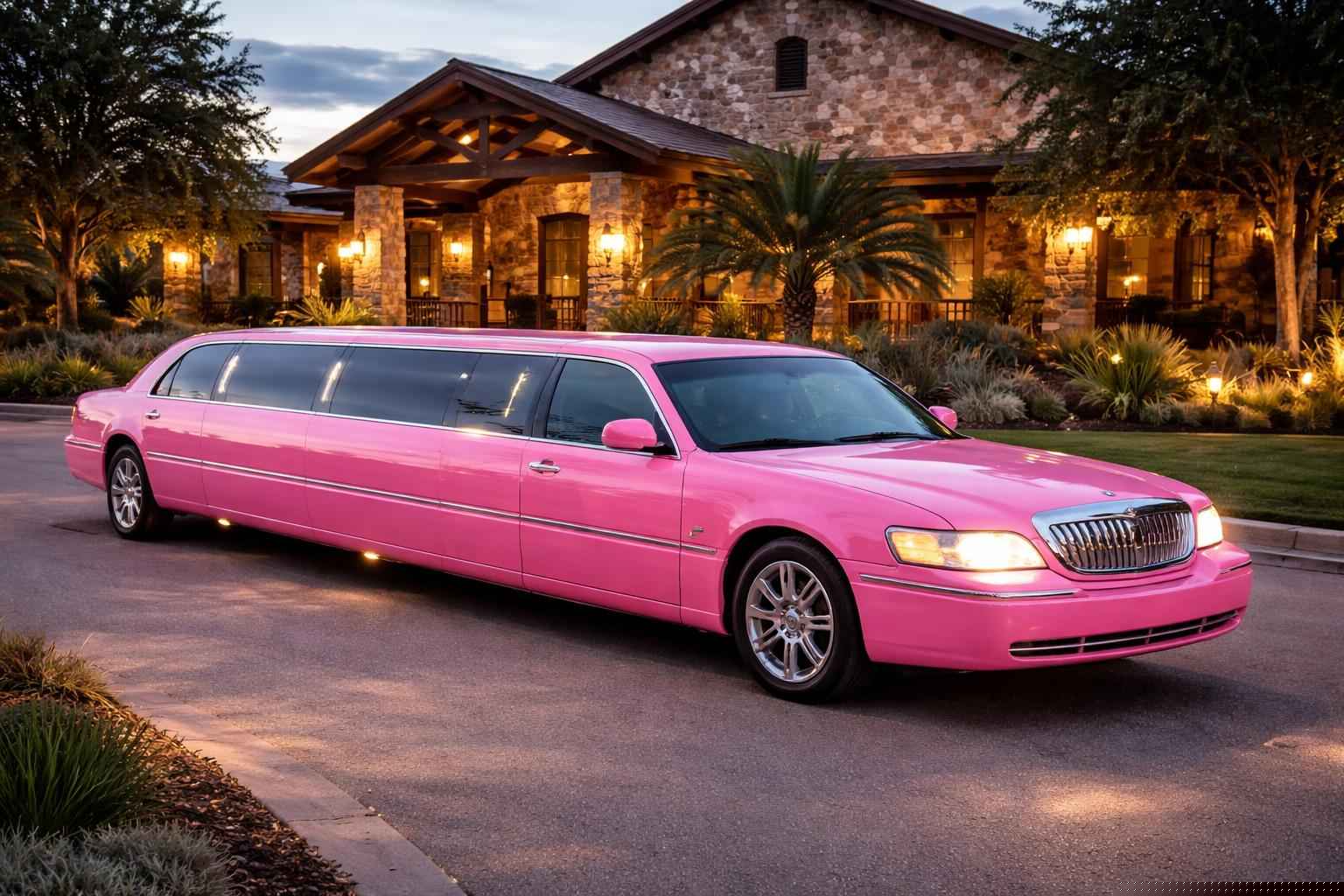 Best Pink Limo Company In Burnet TX