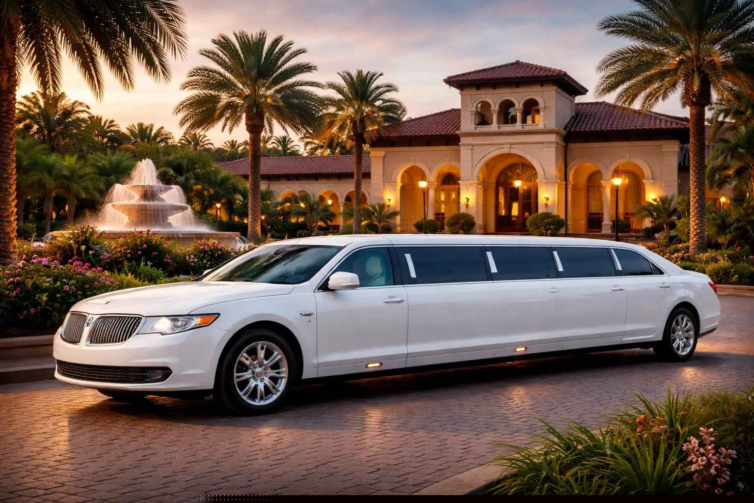 Best Coral Springs FL White Limo Company