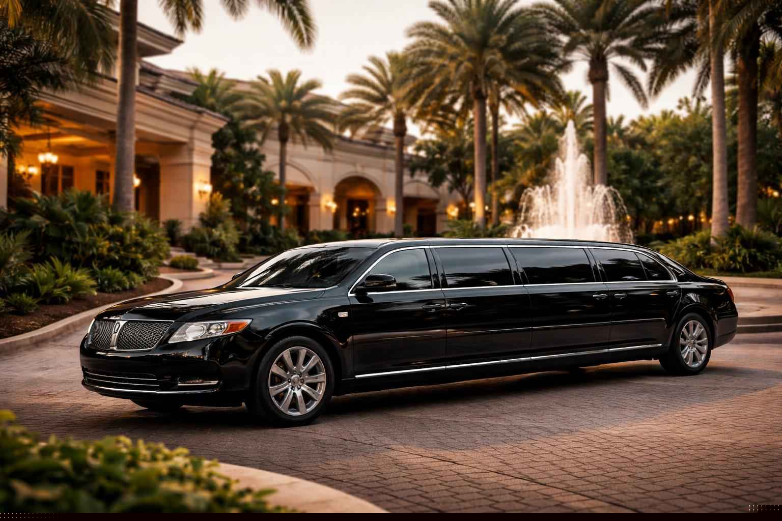 Black Limo Rental Services In Coral Springs Florida