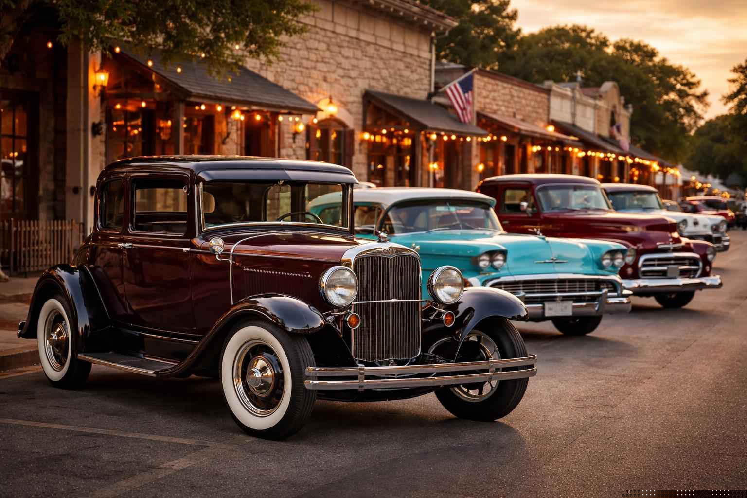 Burnet Texas Vintage Vehicle Options
