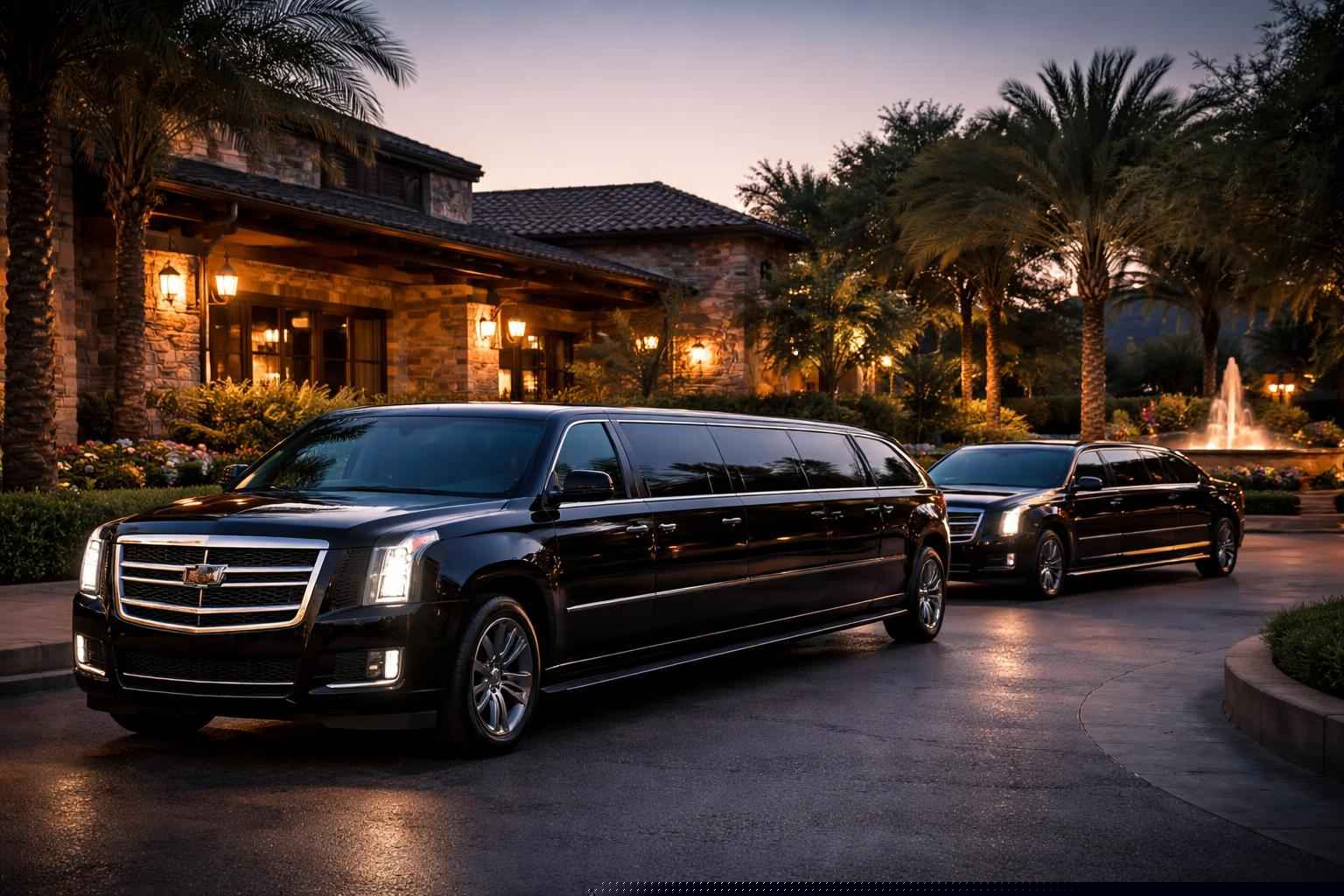 Burnet Texas Black Limos