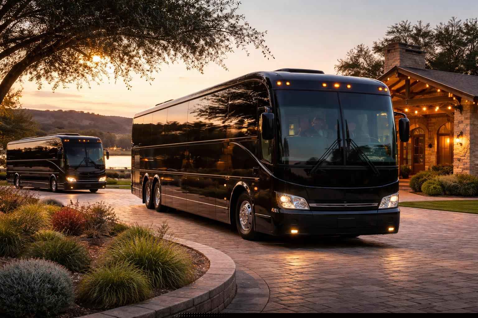Private Charter Buses In Burnet Texas