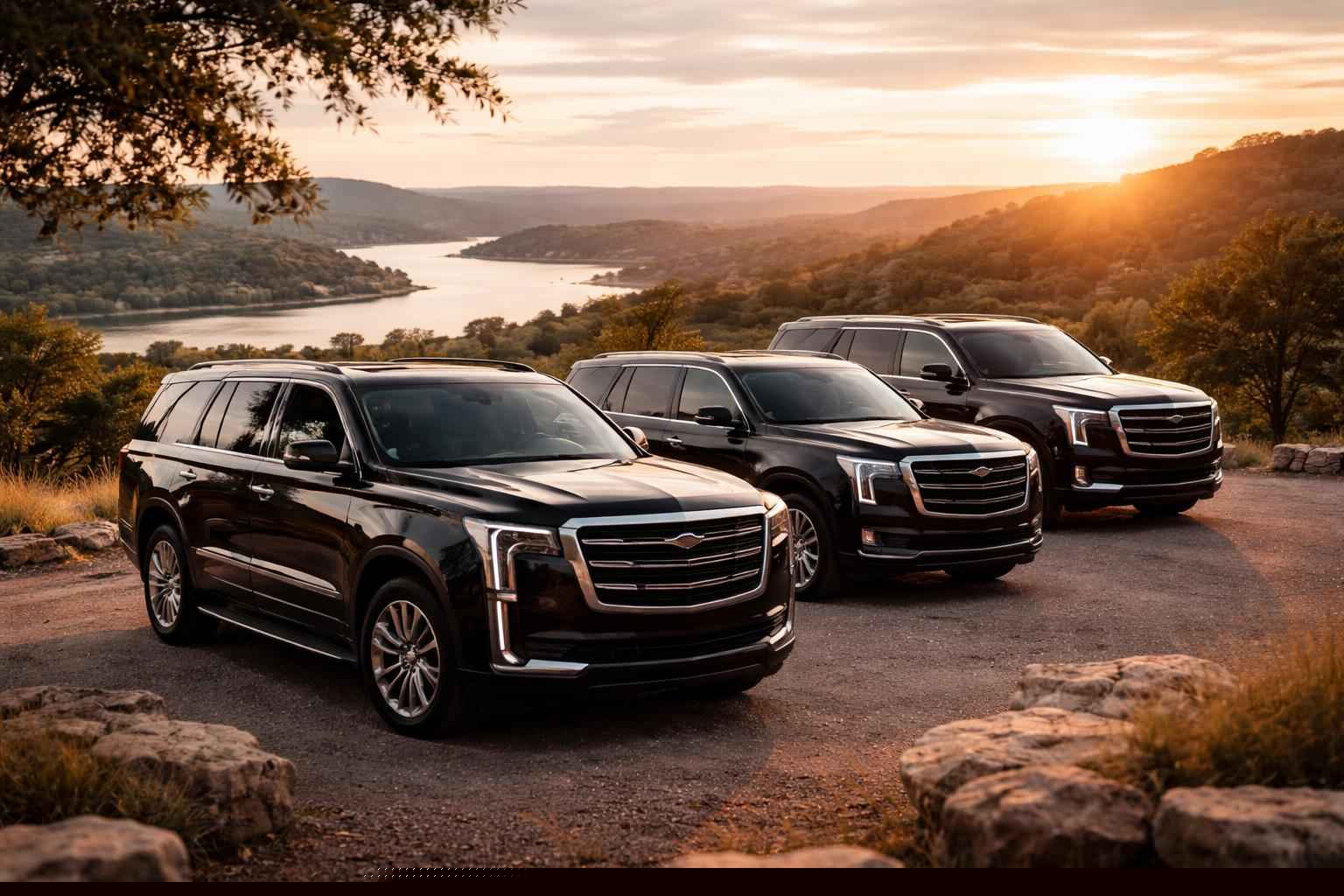Luxury Black SUV Service In Burnet TX