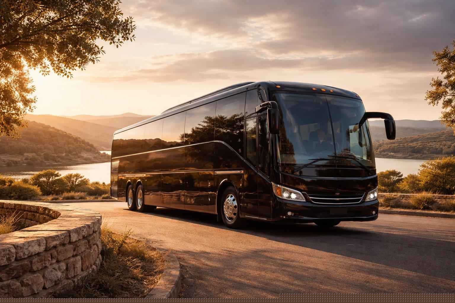 Group Bus Rentals For Burnet Events