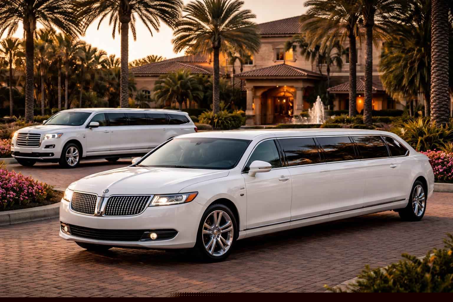 Coral Springs Florida White Limos