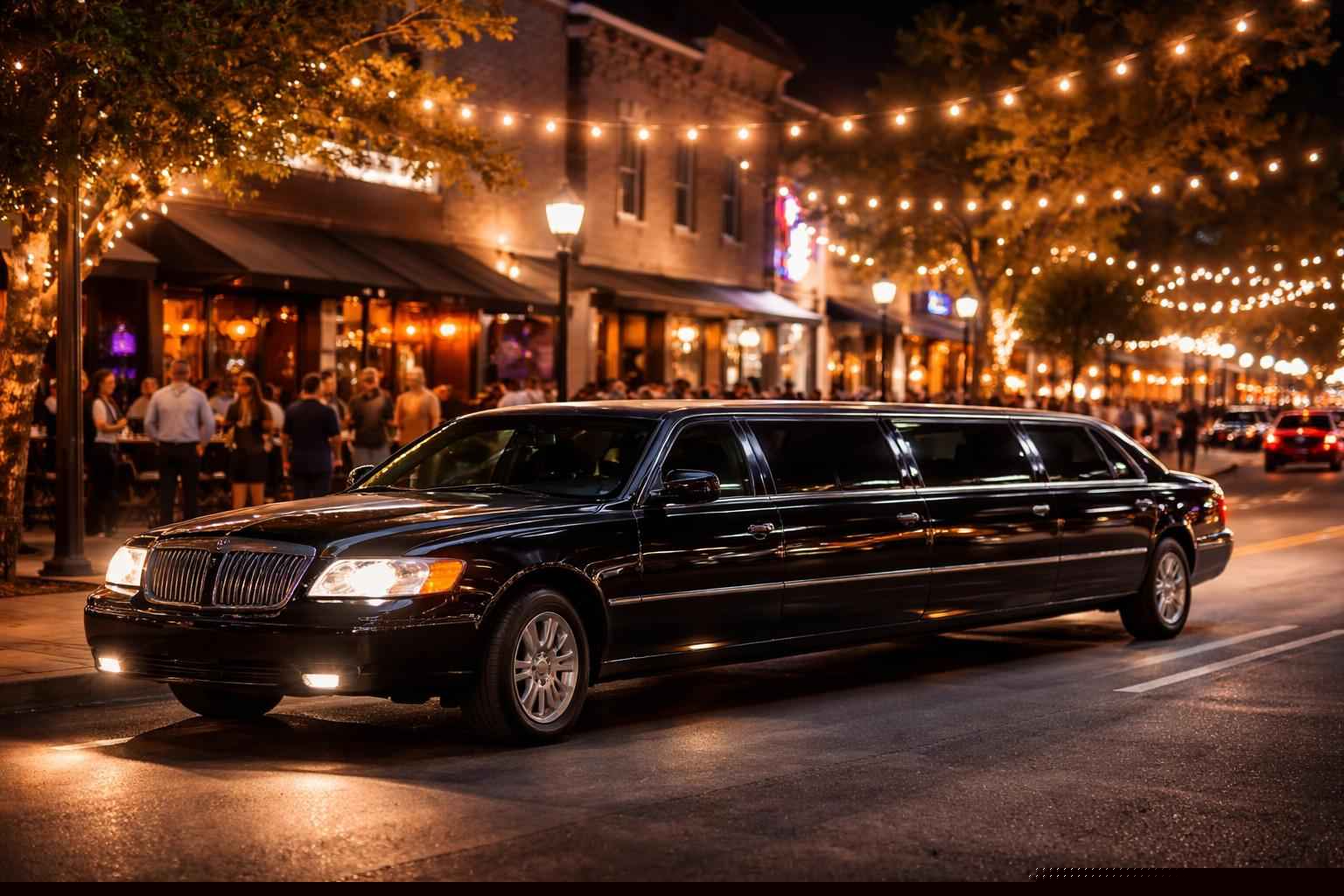 Do You Service Nightlife Areas And Downtown Districts In Burnet Texas For Hourly Charters?