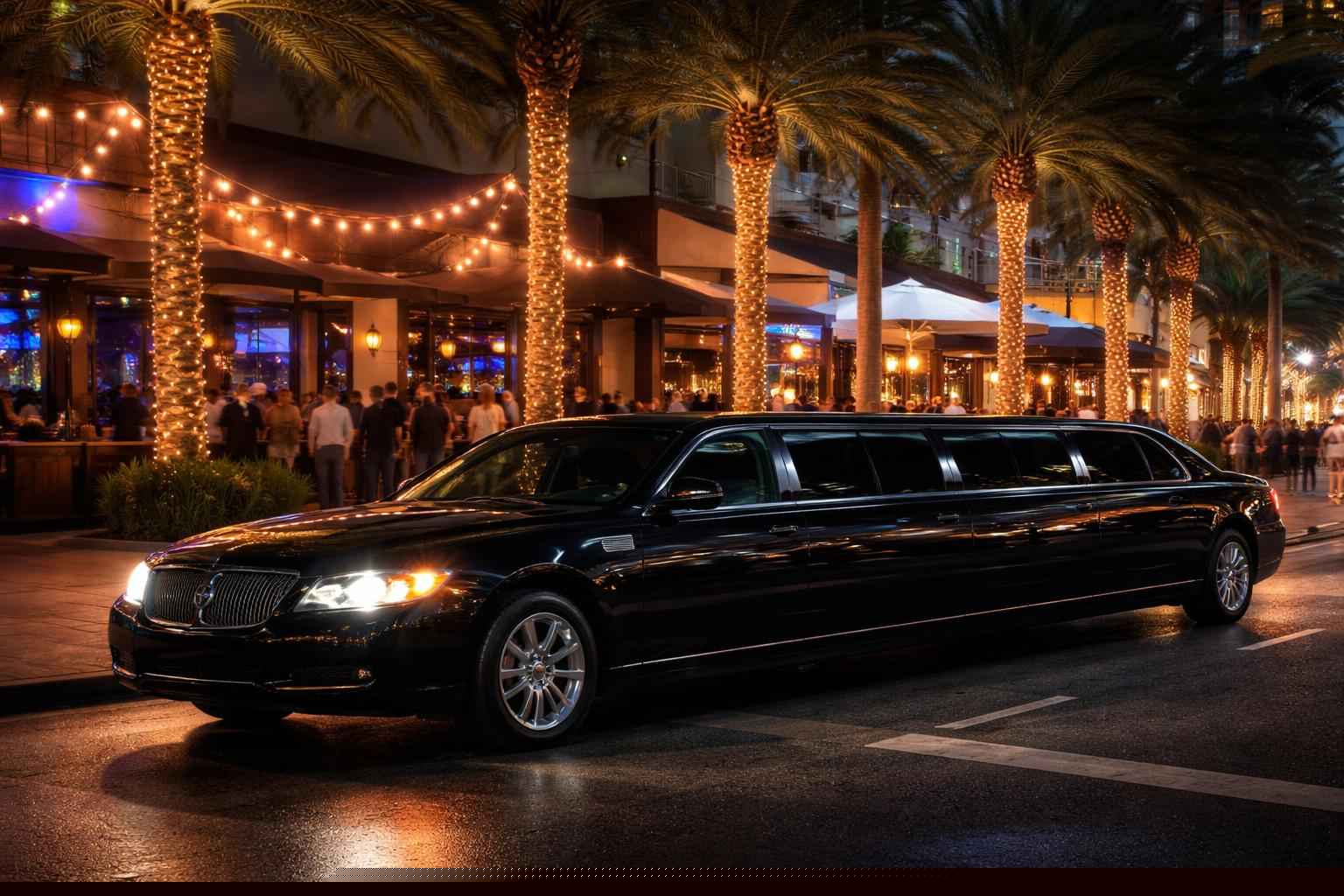 Do You Service Nightlife Areas And Downtown Districts In Coral Springs Florida For Hourly Charters?