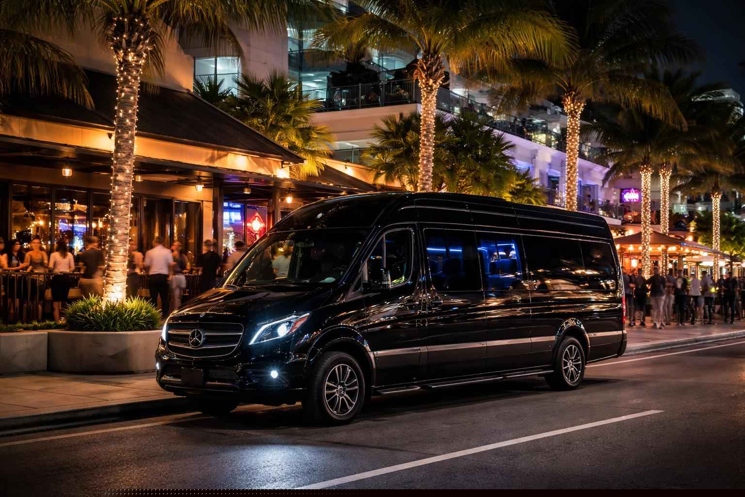 Do You Service Nightlife Areas And Downtown Districts In Coral Springs Florida For Hourly Charters?