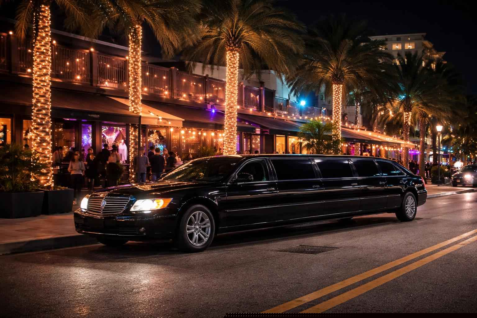 Do You Service Nightlife Areas And Downtown Districts In Coral Springs Florida For Hourly Charters?