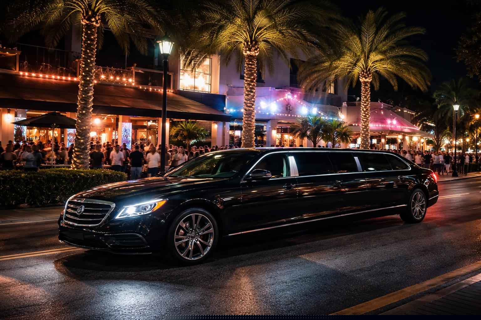 Do You Service Nightlife Areas And Downtown Districts In Coral Springs Florida For Hourly Charters?