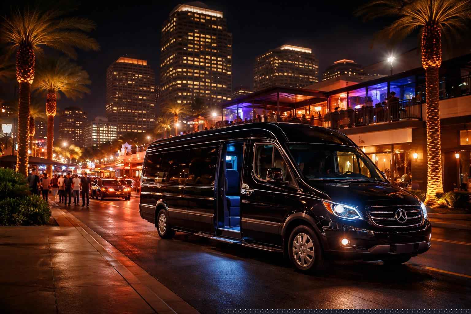 Do You Service Nightlife Areas And Downtown Districts In Phoenix Arizona For Hourly Charters?