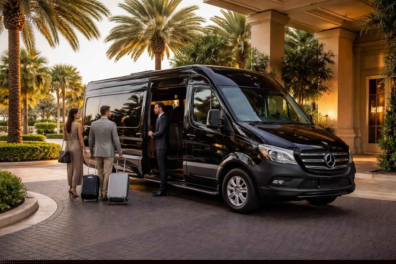 How Much Does Passenger Van With Driver Cost In Coral Springs Florida?