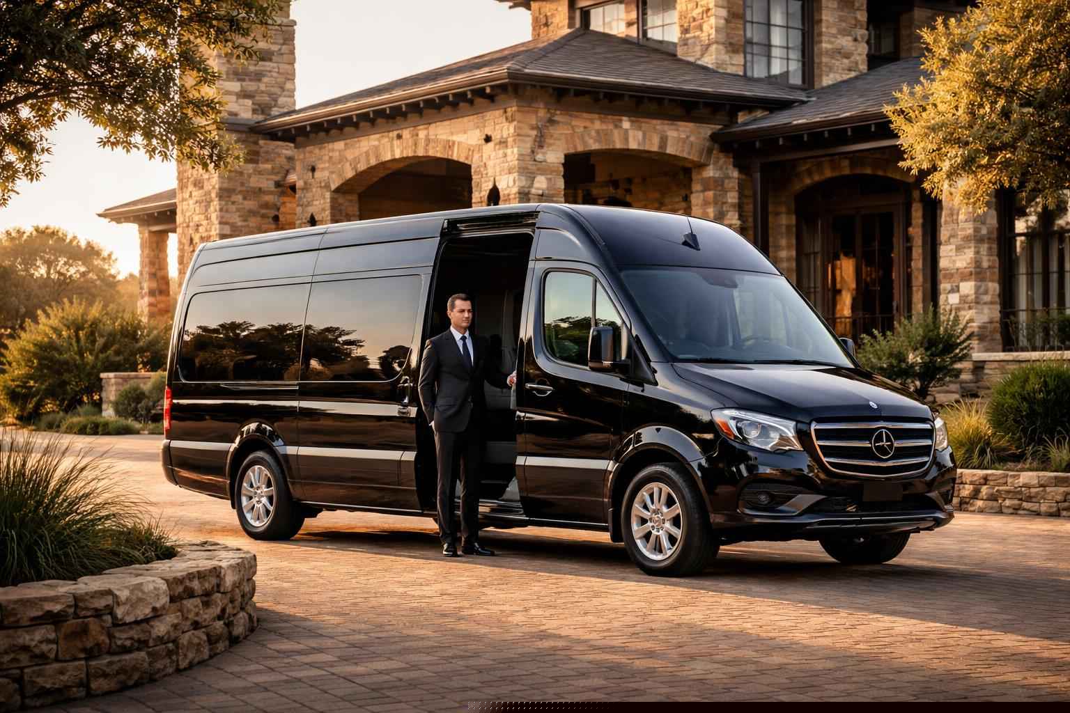 Chauffeured Van Services For Burnet Groups