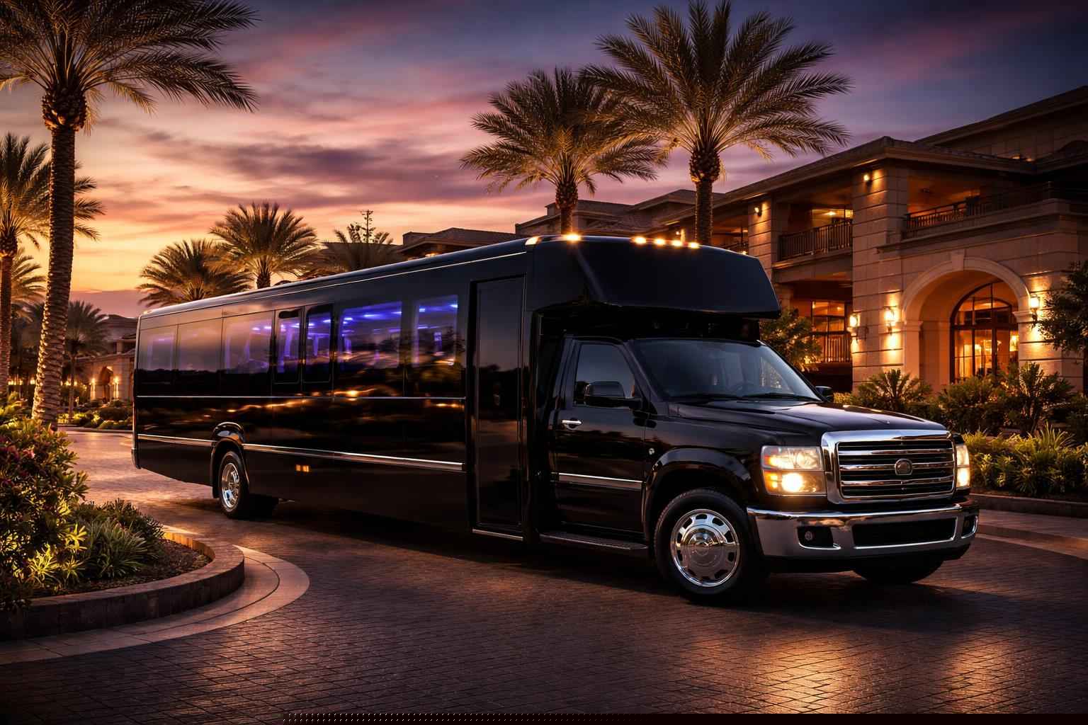 Phoenix Arizona Limo Bus Service
