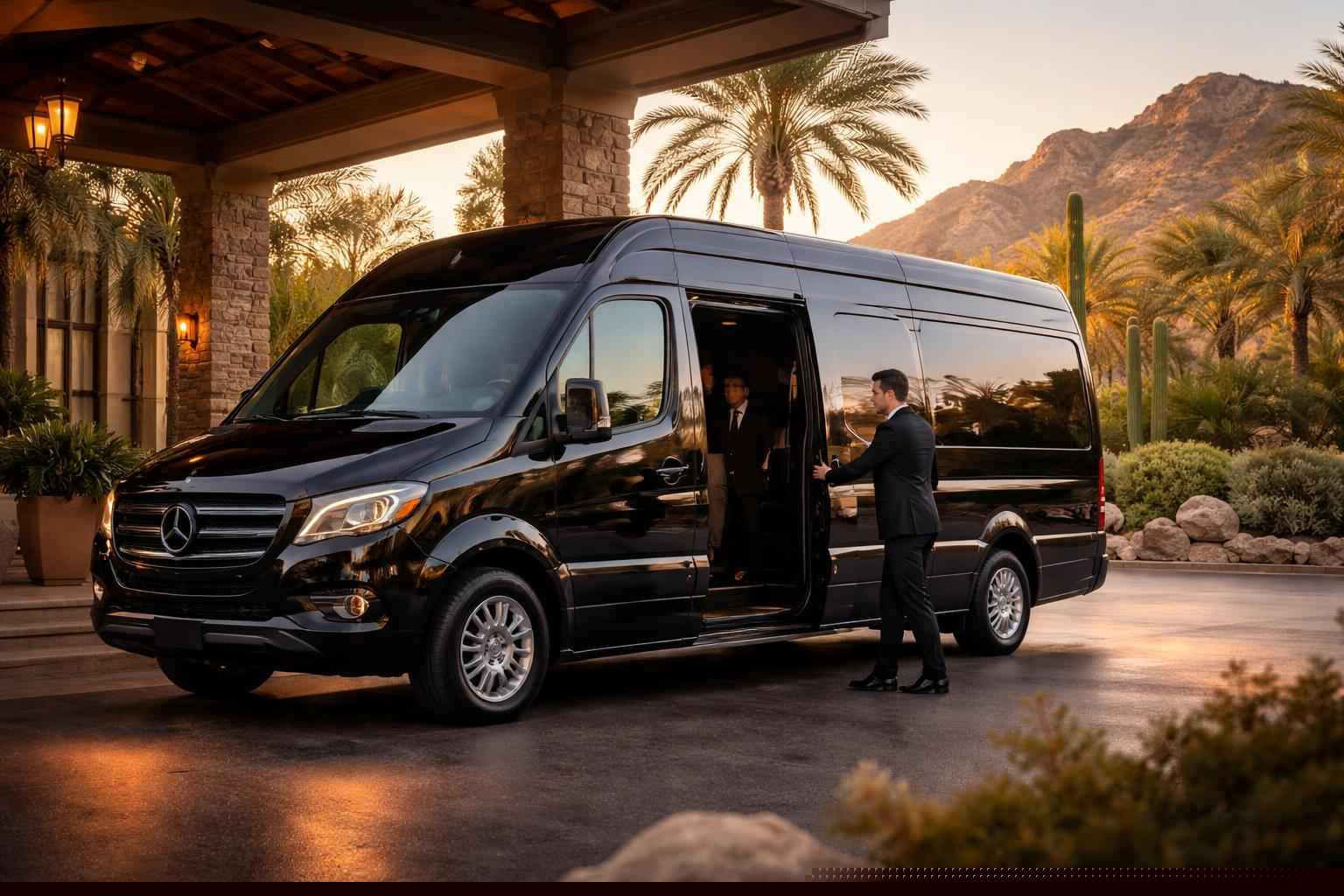 Sprinter Van Rental Services With Driver In Phoenix Arizona
